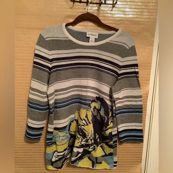 PECK & PECK~BLOUSE~SOFT~LG - Picture 1 of 5